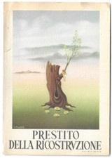 CARTOLINA MILITARE ,PRESTITO DELLA RICOSTRUZIONE - ILL. G. KRAYER