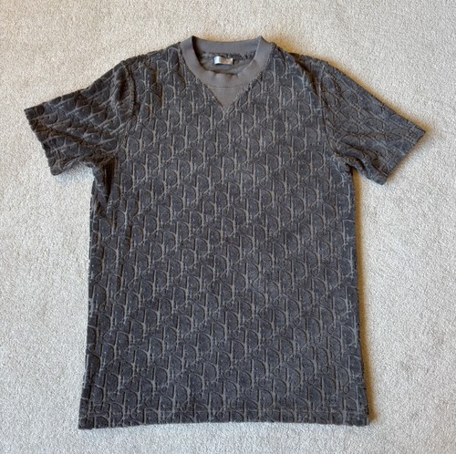 Shirt dior oblique terry - t-shirt,