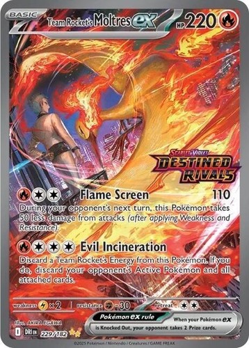 Team rocket moltres - rocket's, ex