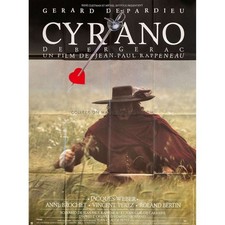 Locandina film francese CYRANO DE BERGERAC - 47x63 pollici - 1990 - Jean-Paul Rappeneau