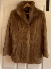 Cappotto pelliccia di coniglio