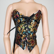 OOAK? 16" Doll Brocade Corset Fits 16" Doll Sybarite Gene Tyler Wentworth