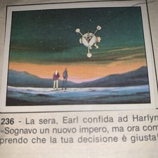 FIGURINA N.236 DALTANIOUS  ALBUM PANINI 1981 ORIGINALE OTTIMA DA RECUPERO