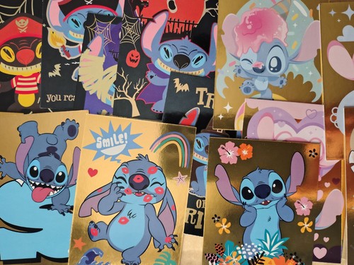 Disney stitch trading cards - stitch,