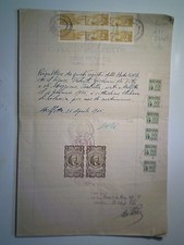 Lieutenancy document "CITY OF