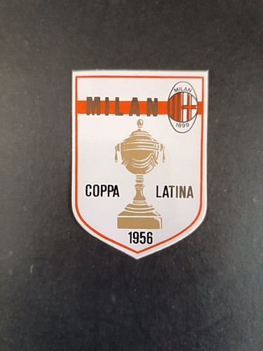 Adesivo milan coppa latina - adesivo,