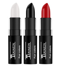 3 PEZZI Trucco Clown Bianco