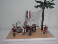 Diorama deserto Legione Straniera raro Soldatini Britains Legionari DSG 1:32  