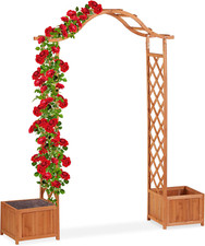 Arco in Legno per Rose