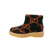 GUCCI GG Logo Shearling Boots
