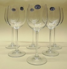 6 Bicchieri Calici Cristallo