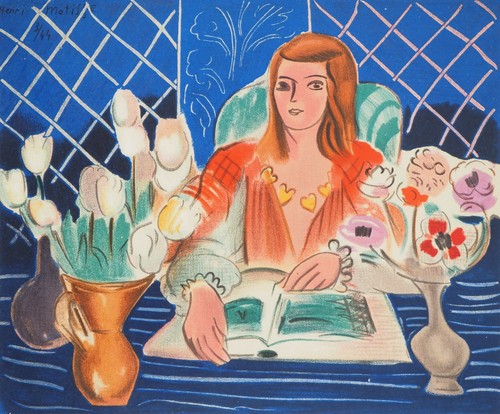 Henri matisse lecture - matisse,