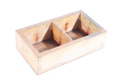 Vecchia cassa legno - di,