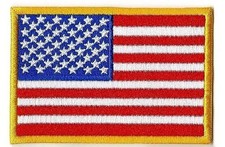 Patch bandiera USA 4-9”