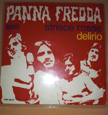 PANNA FREDDA - DELIRIO - STRISCE ROSSE - PROGRESSIVE - MINT MINT