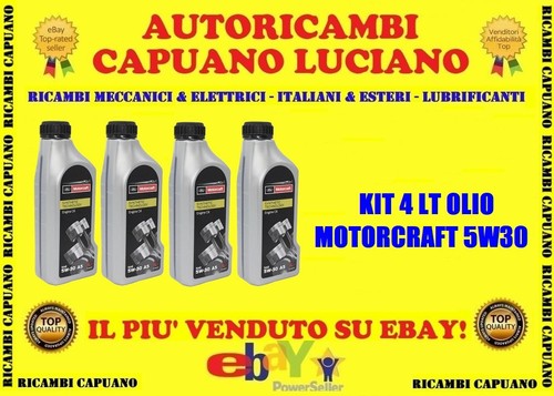 Kit olio motorcraft 5w30 - olio,