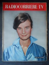 RADIOCORRIERE TV 38 1958 ANNA MARIA GUARNIERI ITALO SVEVO TRIESTE RIVA [SC7C]