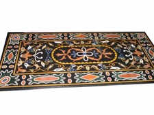 Piano Del Tavolo In Marmo Nero