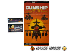 Gunship 2000 Amiga CD32 - UK PAL OTTIME CONDIZIONI CIB - Confezione Alta Qualità - Tracciato