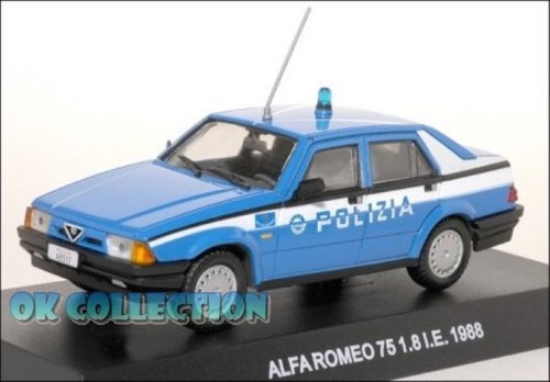 Modellino polizia - 1:43,