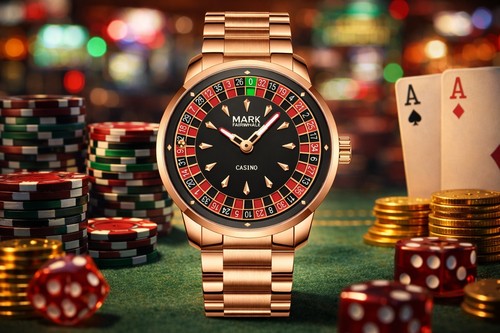 Orologio roulette casino - roulette, con