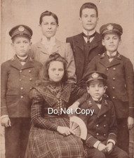 1899 CDV Photo Macedo Family