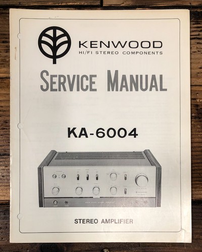 Kenwood 6004 amplificatore - kenwood, ka-6004