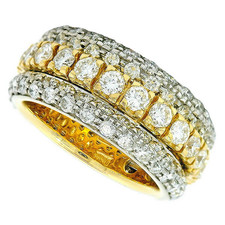 Anello DAMIANI diamante pieno