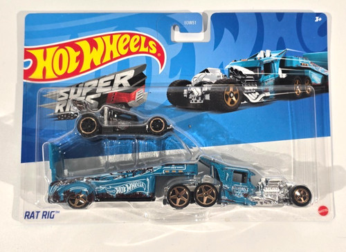 Hot wheels super rigs rat - super, "rat