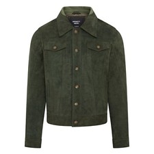 Uomo Verde Stile Camionista