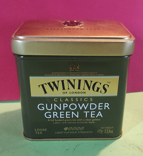 Scatola latta twinings green - scatola,