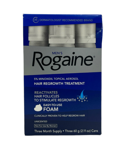 Rogaine hair regrowth - rogaine,