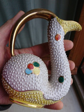 Anfora vasetto in ceramica vintage anni 60-70 firmata PIMPINELLI M. DERUTA