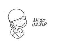 Carta firmata Mort Walker 3x5