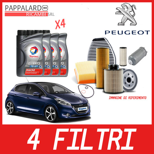 Kit tagliando filtri peugeot - tagliando,