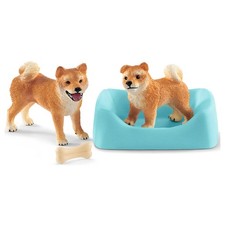 Schleich Shiba Inu Mother and