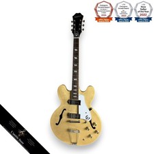 Chitarra Epiphone Casino Natural Hollow Body con borsa Gig modello 1961