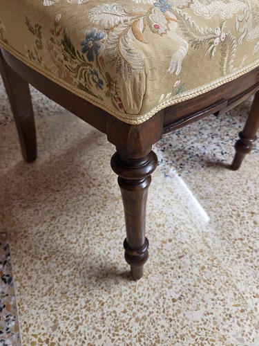 Sedie legno antiche - noce, e