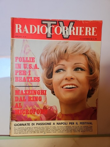 1966 radiocorriere tv - radiocorriere,