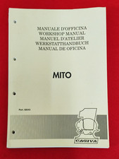 MANUALE D'OFFICINA DUCATI CAGIVA MITO ORIGINALE MULTILINGUA SERVICE WORKSHOP '90