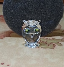 SWAROVSKI 010014 - Gufo Piccolo / Owl Mini - Vintage Anni 2000