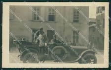 Udine Città Auto Militari Foto cartolina KVM1138