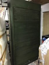 Schedario Armadio Serrandina Siam Torino Militare Metallo Vintage Modernariato