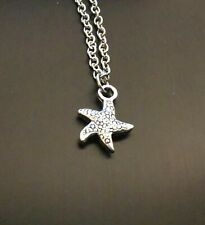 Collana Catenina Donna Ciondolo Stella Marina Vintage Portafortuna Idea Regalo