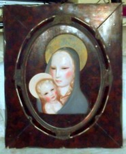 CAPEZZALE CAPOLETTO MADONNA CERAMICA S.A.R.E.M. ANNI 20-40.