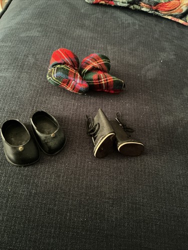Scarpe per bambole nere