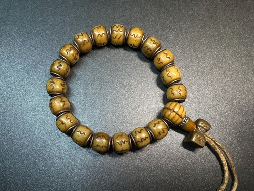 Bracciale mala osso yak - bracciale,
