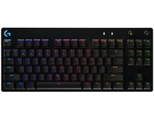 Logitech G PRO TKL Tastiera Gaming Meccanica, GX Blue Clicky Switch, LIGHTSYNC R