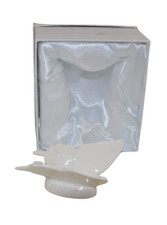 Farfalla in Porcellana Bianca