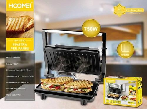 Piastra elettrica pane panini - piastra,